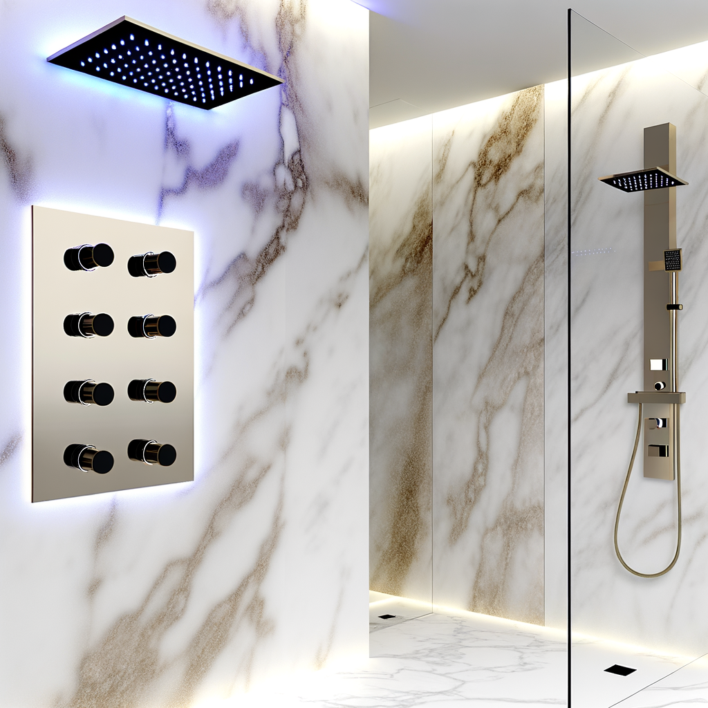 Enhance Your Shower Experience with Body Jet Shower Valve System
