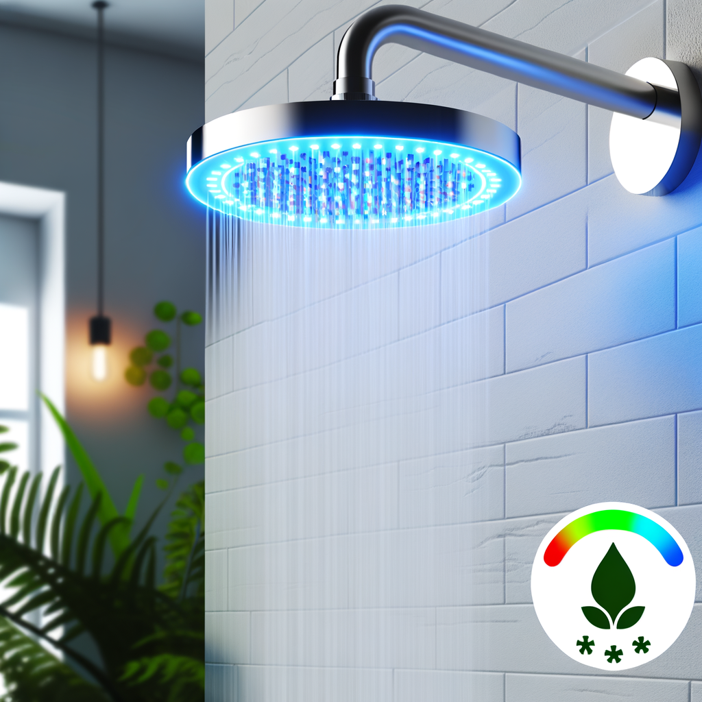 Elevate Your Shower Experience with LED Temperature-Controlled Shower Head