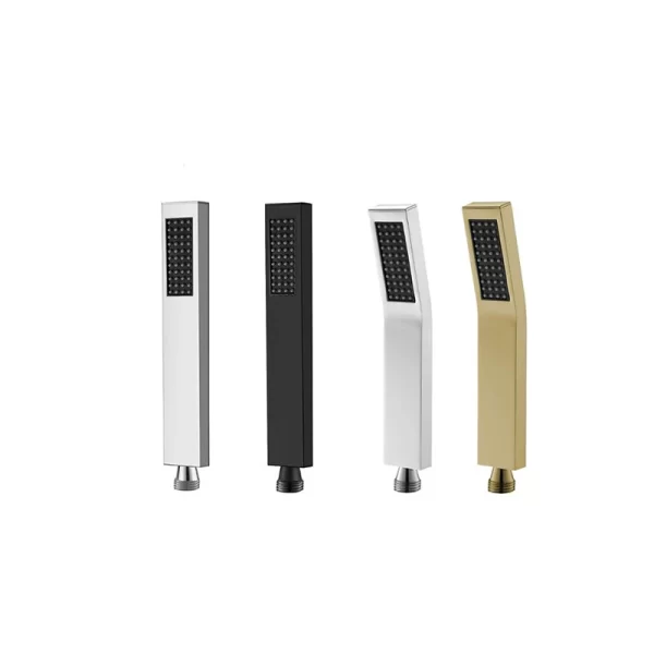 Adjustable Wand Arc Design Silicone Hand Shower Head Set