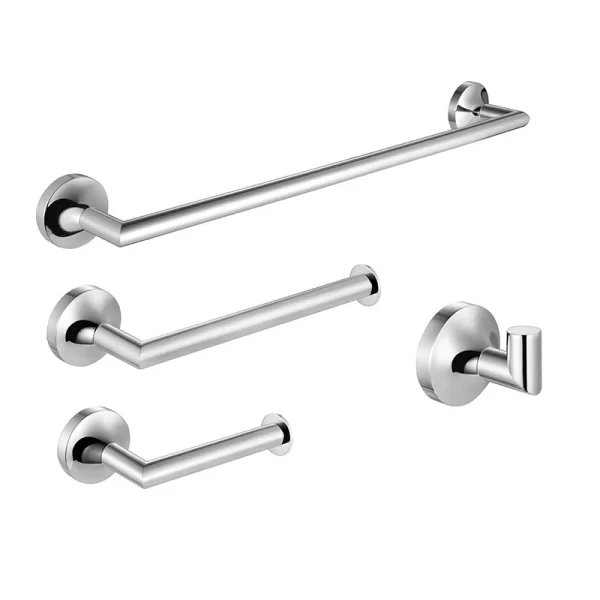 Complete Stainless Steel Towel Rack Bathroom Accessories Sets
