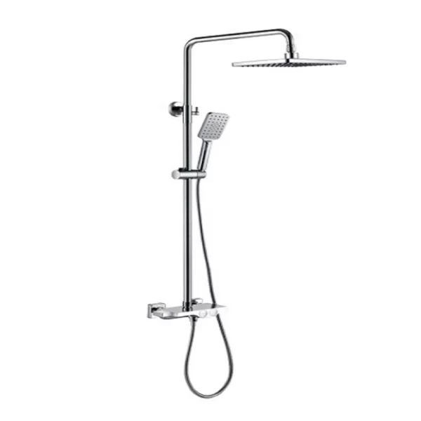 Contemporary Thermostatic Shower Set Faucets Mixer for Bathroom