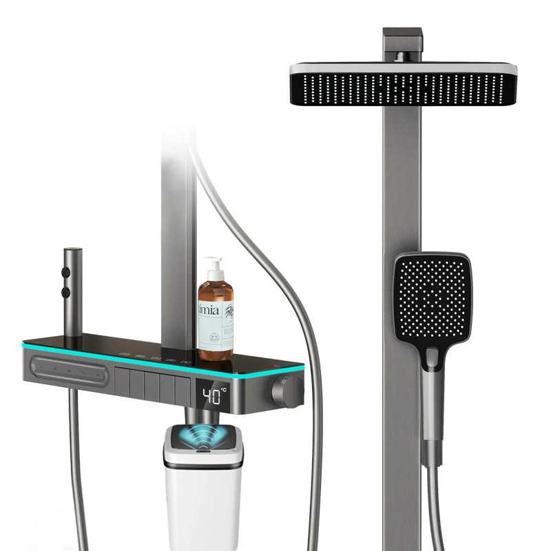 Elevate Your Bathroom Experience with the Piano Key Shower Set