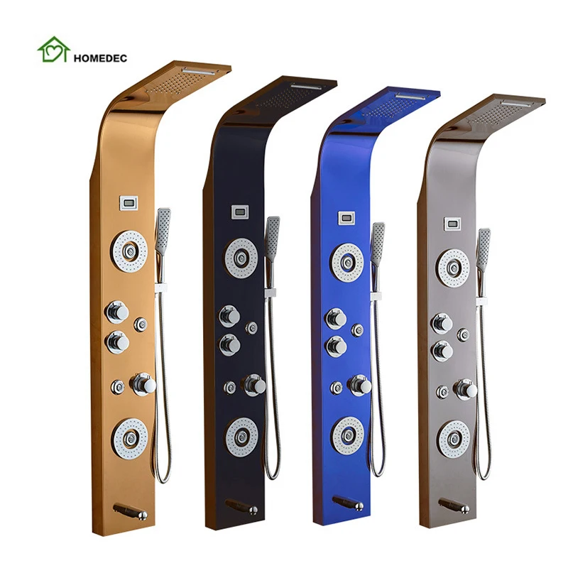 Upgrade Your Bathroom with the HOMEDOC Multifunctional Shower Panel