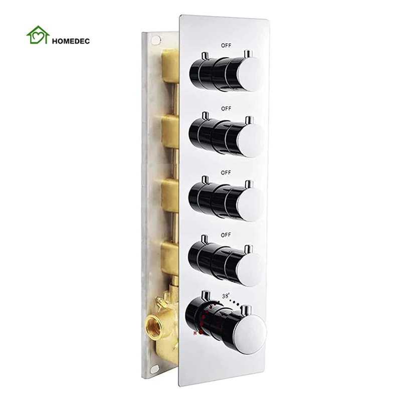 Upgrade Your Bathroom with the Homedec Shower Valve: Style and Advanced Technology