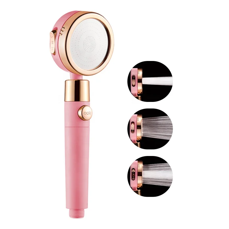 Upgrade to Luxury: The Rose Gold-Toned Handle Shower Head by Guangzhou HomeDec