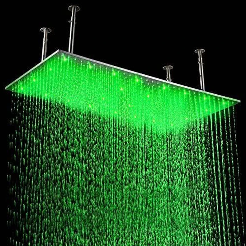 LED Rainfall Shower Head: Transform Your Bathroom with Luxury and Modern Design