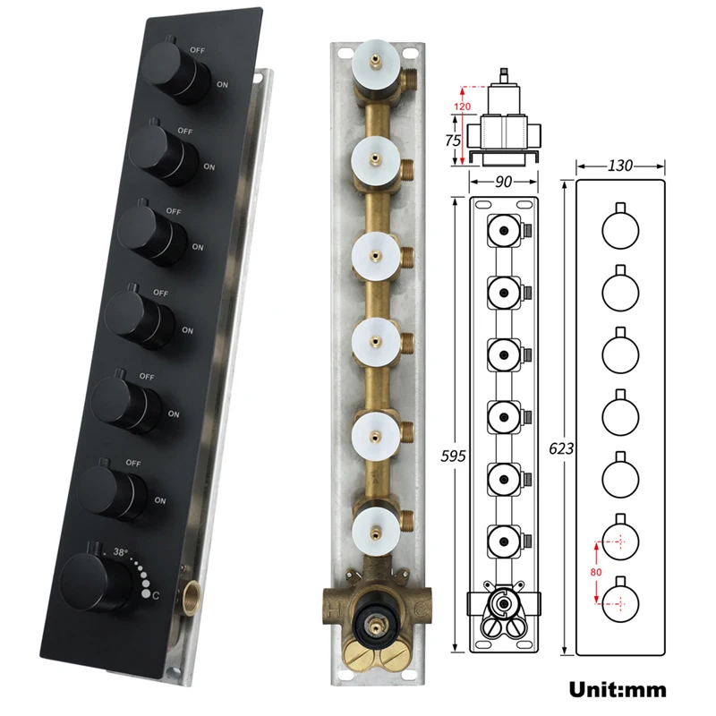shower valve shower control valve faucet valve shower bathroom shower valve shower regulator valve