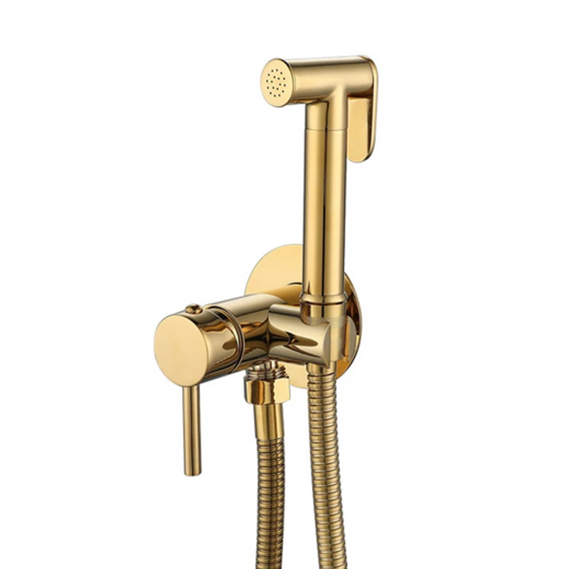 Golden Brass Bidet Sprayer: The Ultimate Blend of Luxury and Functionality