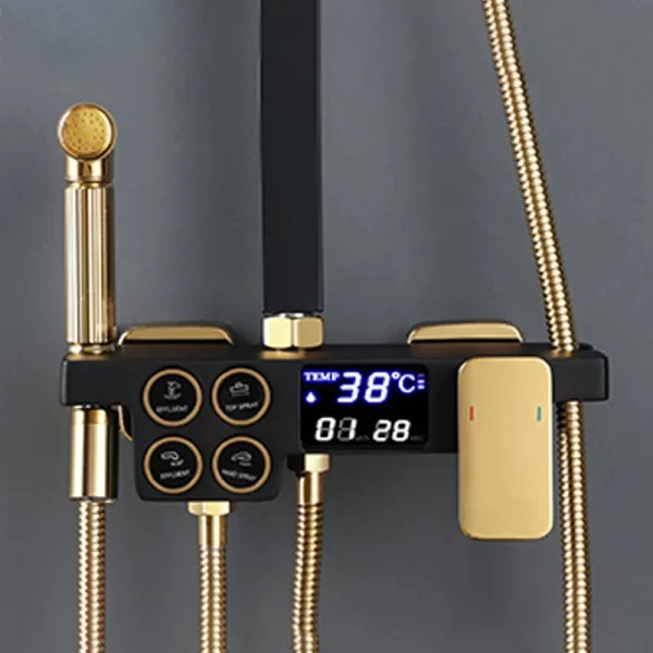 2023 Guangdong Brass Rainfall Shower Set