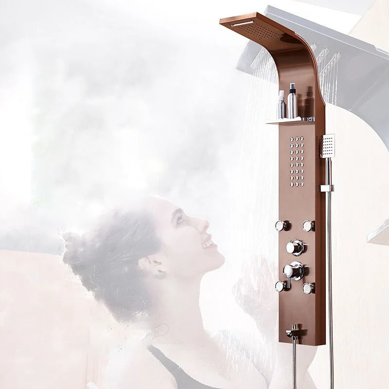 Enhance Your Bathroom with the Luxurious Multi-Function Shower Panel System