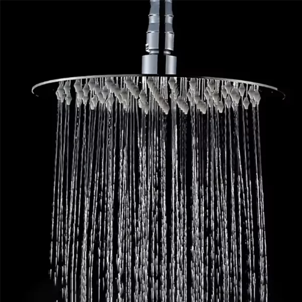 8 Inch Ultra-thin Round 304 Stainless Steel Shower Head