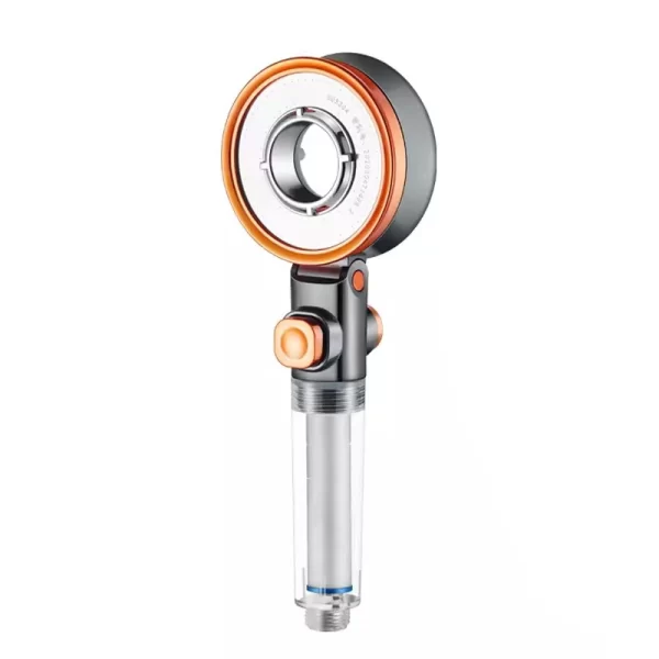 High Pressure Modern Rainfall Shower Head with One Button Adjustment