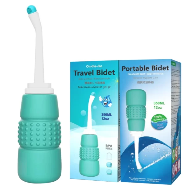 350ML Portable Travel Shattaf Bidet & EVA Water Bottle