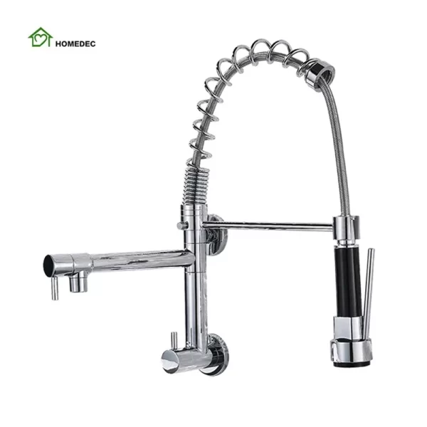 3 Way Flexible Water Mixer Pre Rinse Sink Faucet