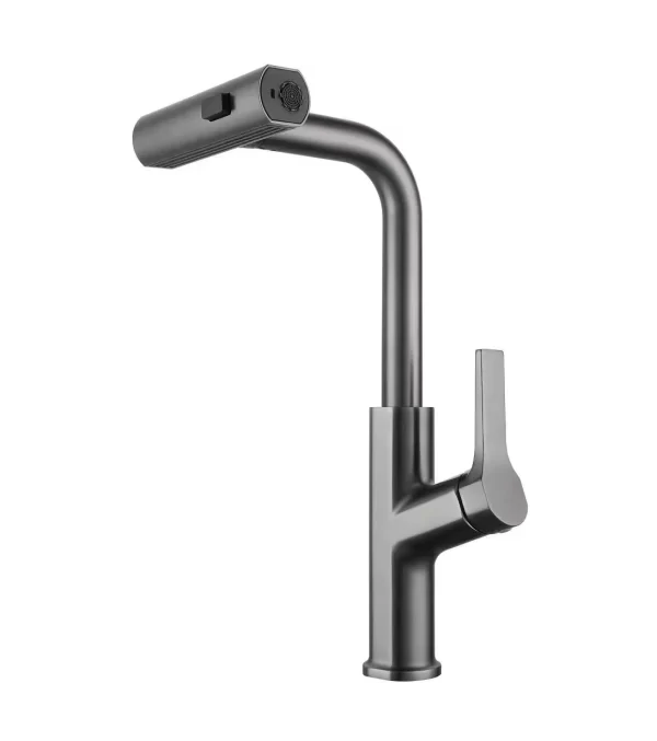Three-Function Pull Out Kitchen Faucet - Brass Mixer Tap