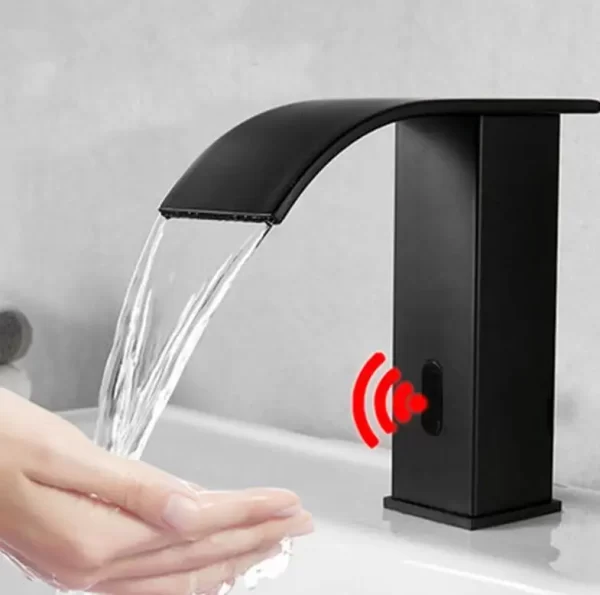Hands-Free Brass Motion Sensor Bathroom Faucet