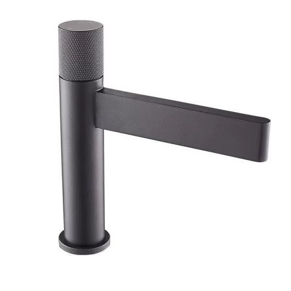 Matte Black Hot and Cold Basin Faucet Mixer