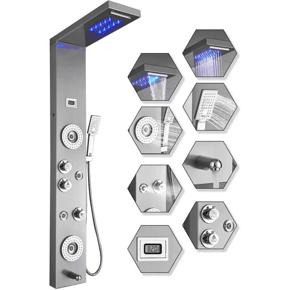 Elevate Your Bathroom Experience with the Ultimate Shower Panel