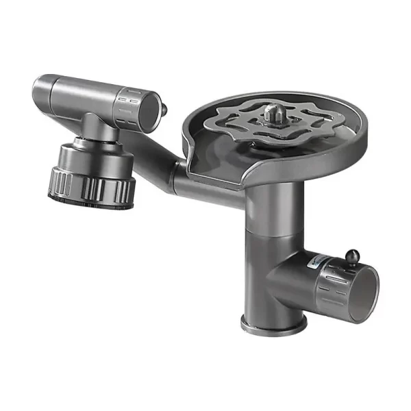 Long Neck Extension Sprayer Nozzle Faucet with Glass Rinser