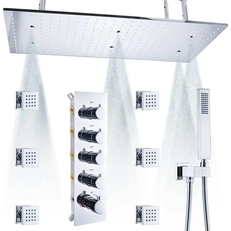 Experience Luxury with Our State-of-the-Art Shower Set