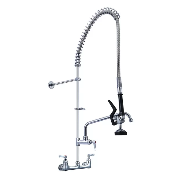 Durable Deck Mounted Pull Out Kitchen Faucet