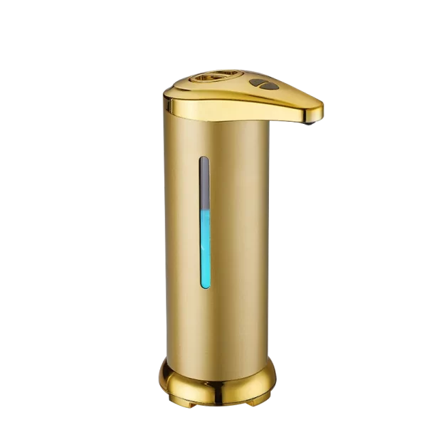 Touchless 280ml Gold Soap Dispenser - Stainless Steel