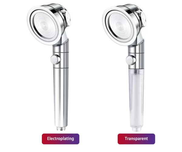 Top 3-Function Spa Shower Head Set