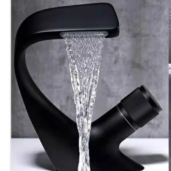 Waterfall Basin Mixer Tap - Hot & Cold Faucet