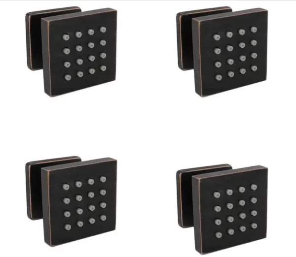 360° Swivel Brass Shower Jet in Oil Rubbed Bronze