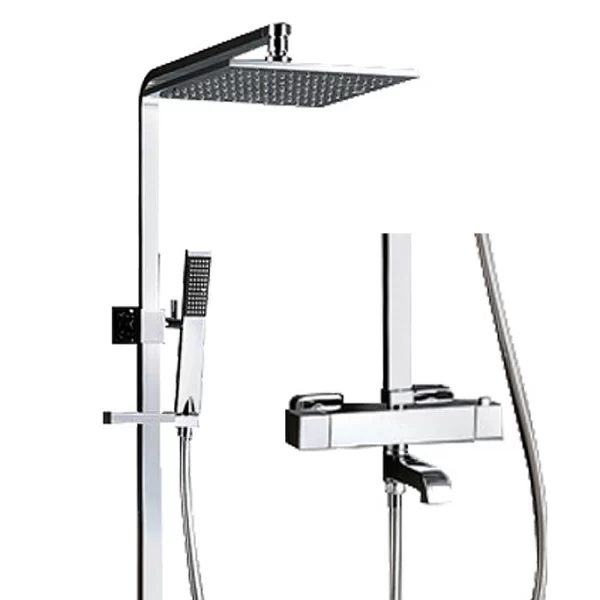 European Style Rain Shower Mixer Faucet Set